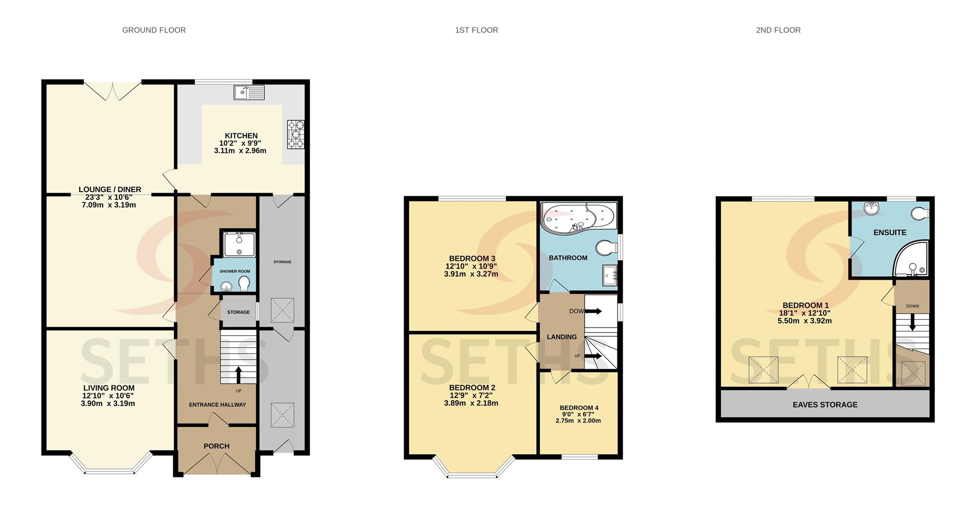 4, Blanklyn Avenue, Leicester floorplan
