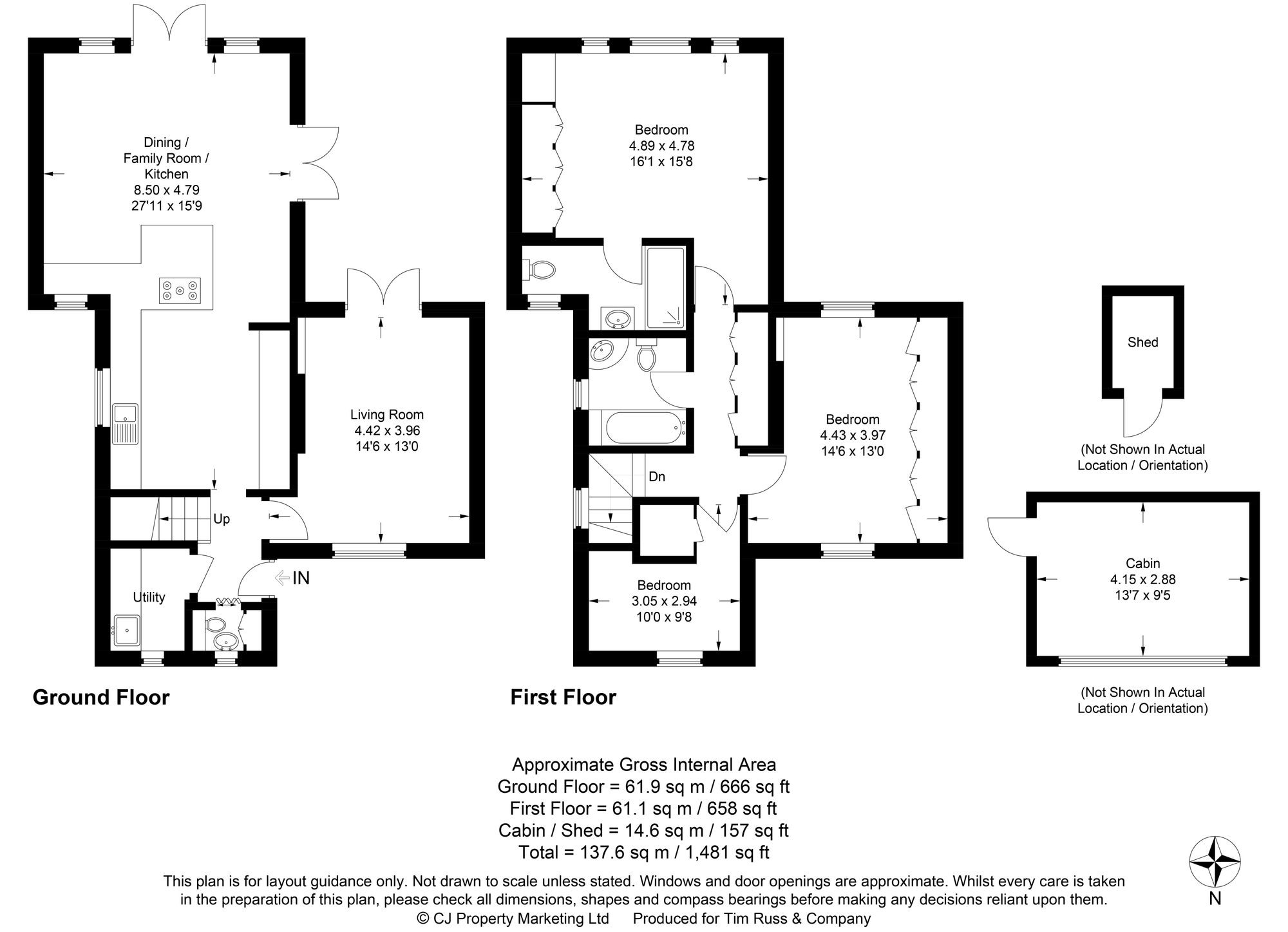 5 North Dean Cottages, High Wycombe floorplan