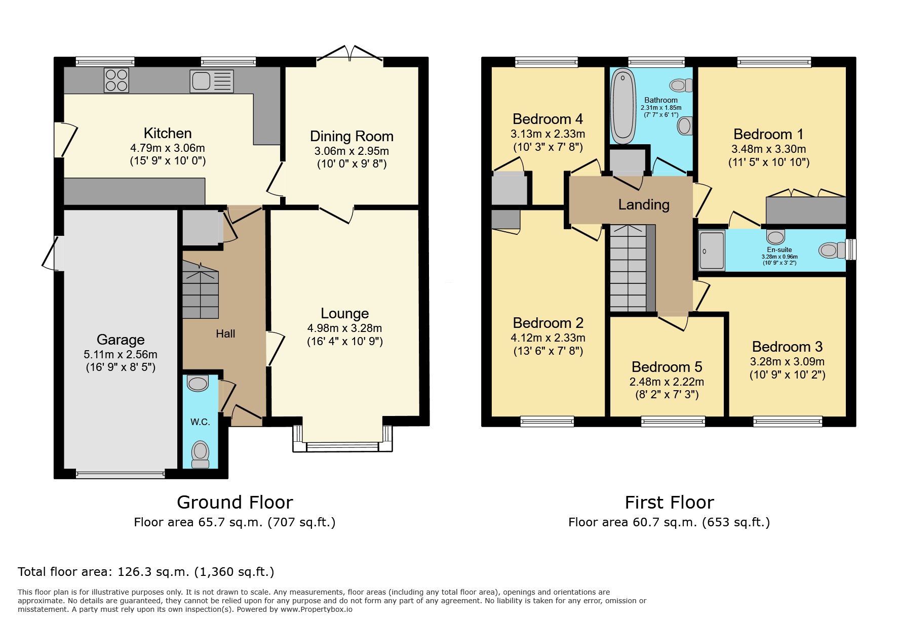 3, Tylston Meadow, Liphook floorplan