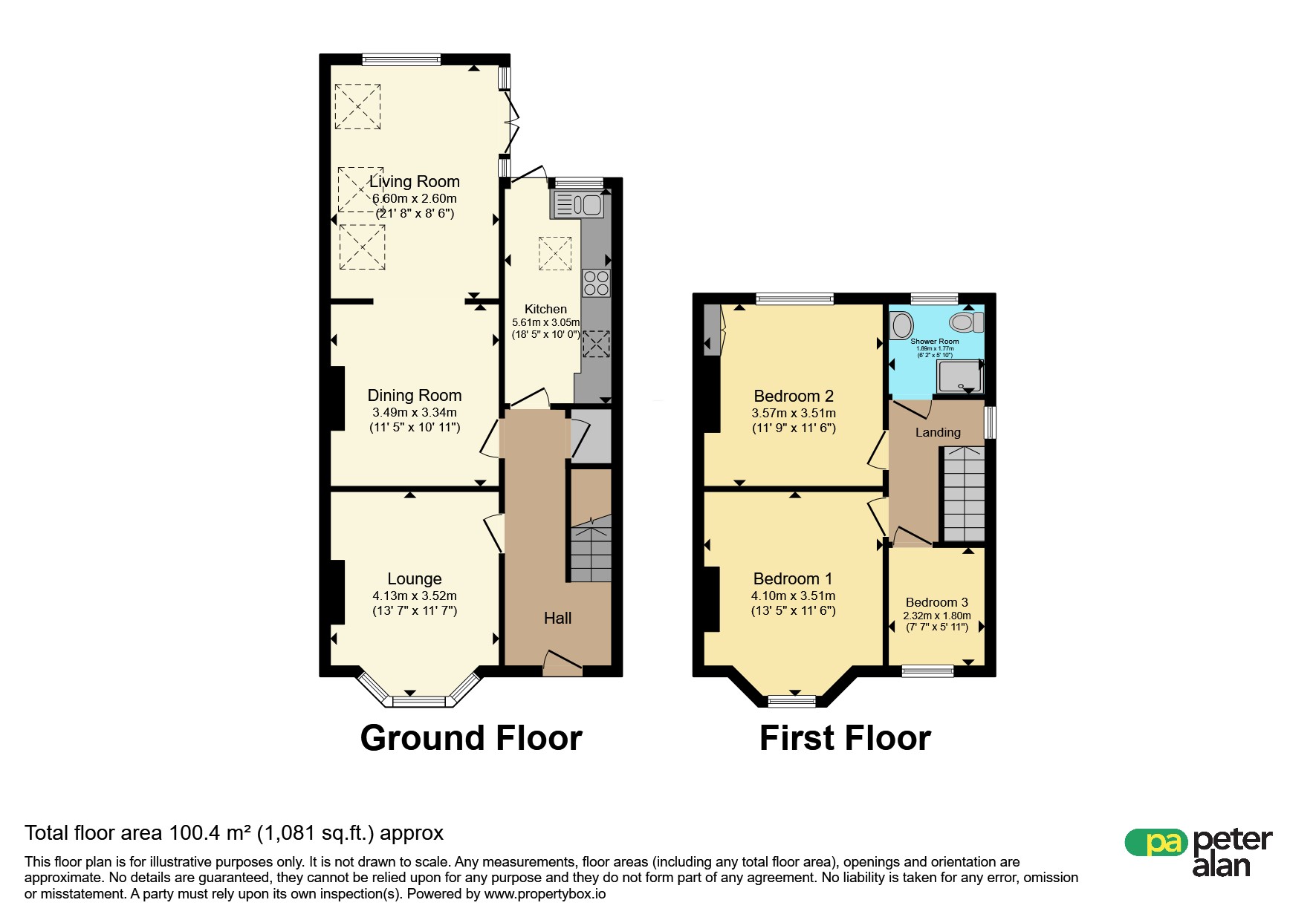 6, Beaufort Place, Newport floorplan