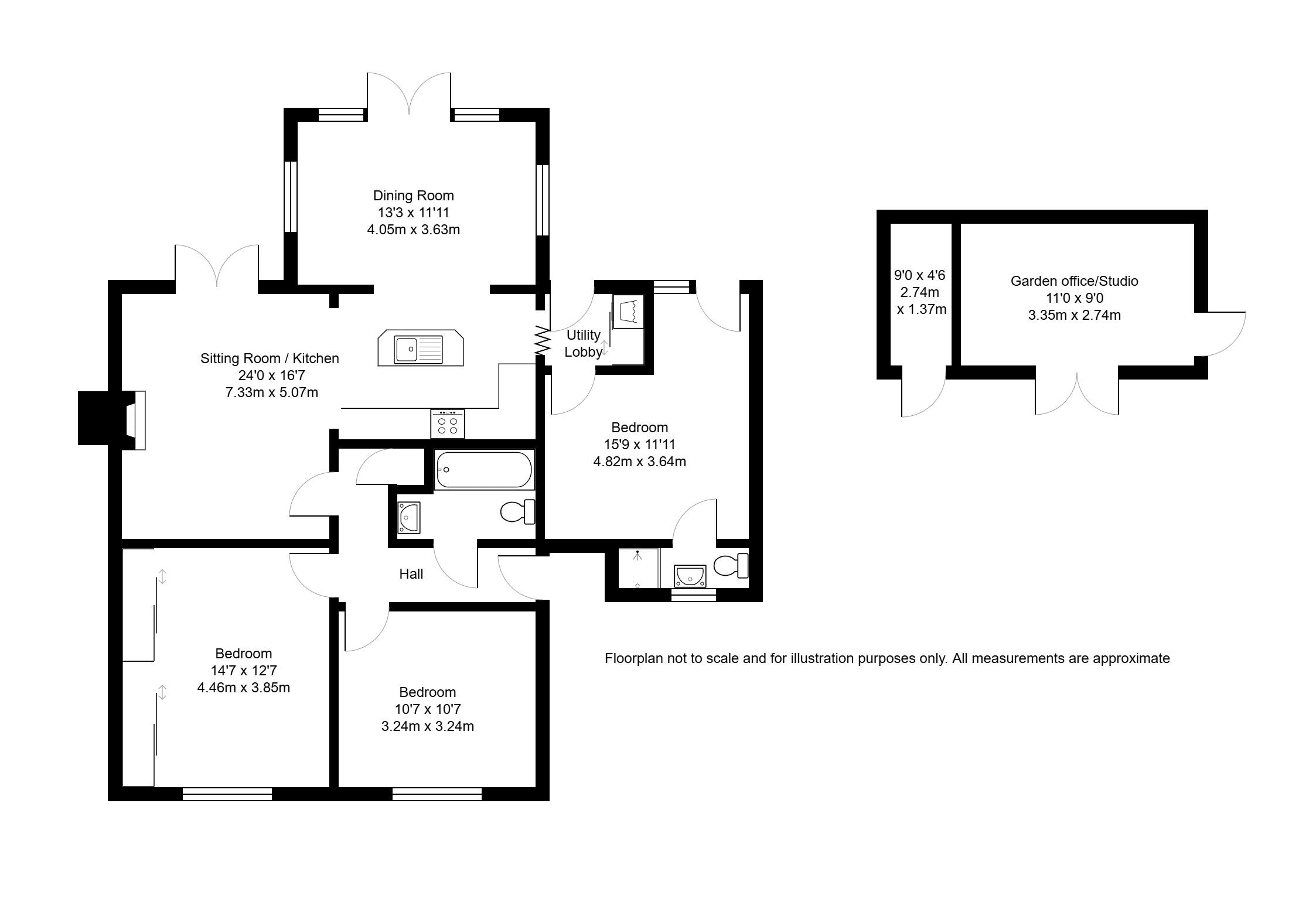 14, Greenview Crescent, Tonbridge floorplan