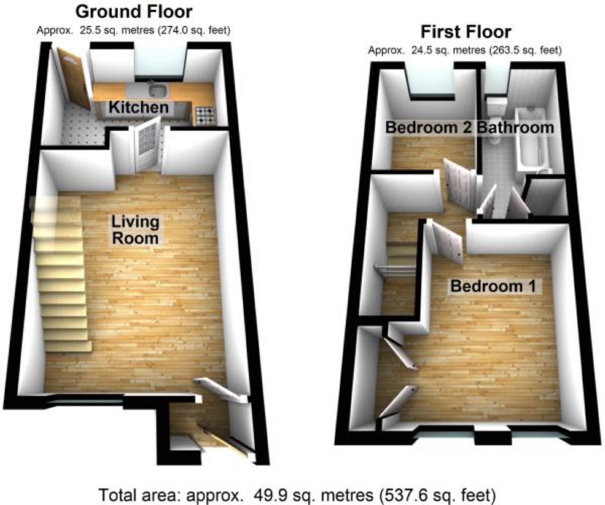 2 Bedrooms Terraced house for sale in Sheldon Close, Church Langley, Harlow CM17