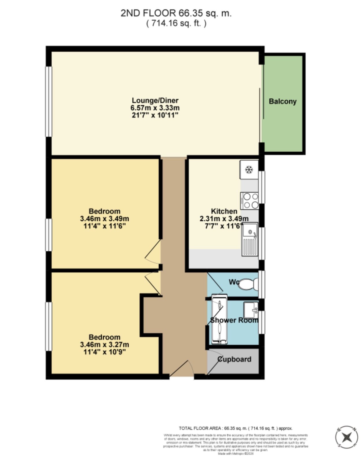 5 York House,, Lancaster Road, Kent floorplan