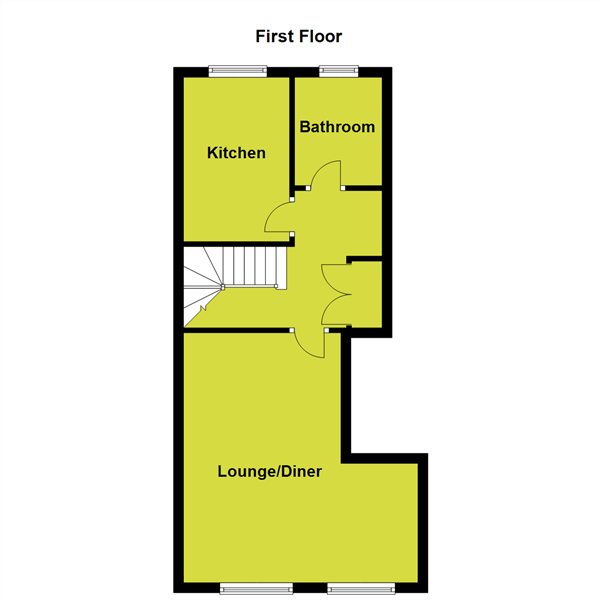 2 bed end terrace house for sale in Cockington Lane, Preston, Paignton