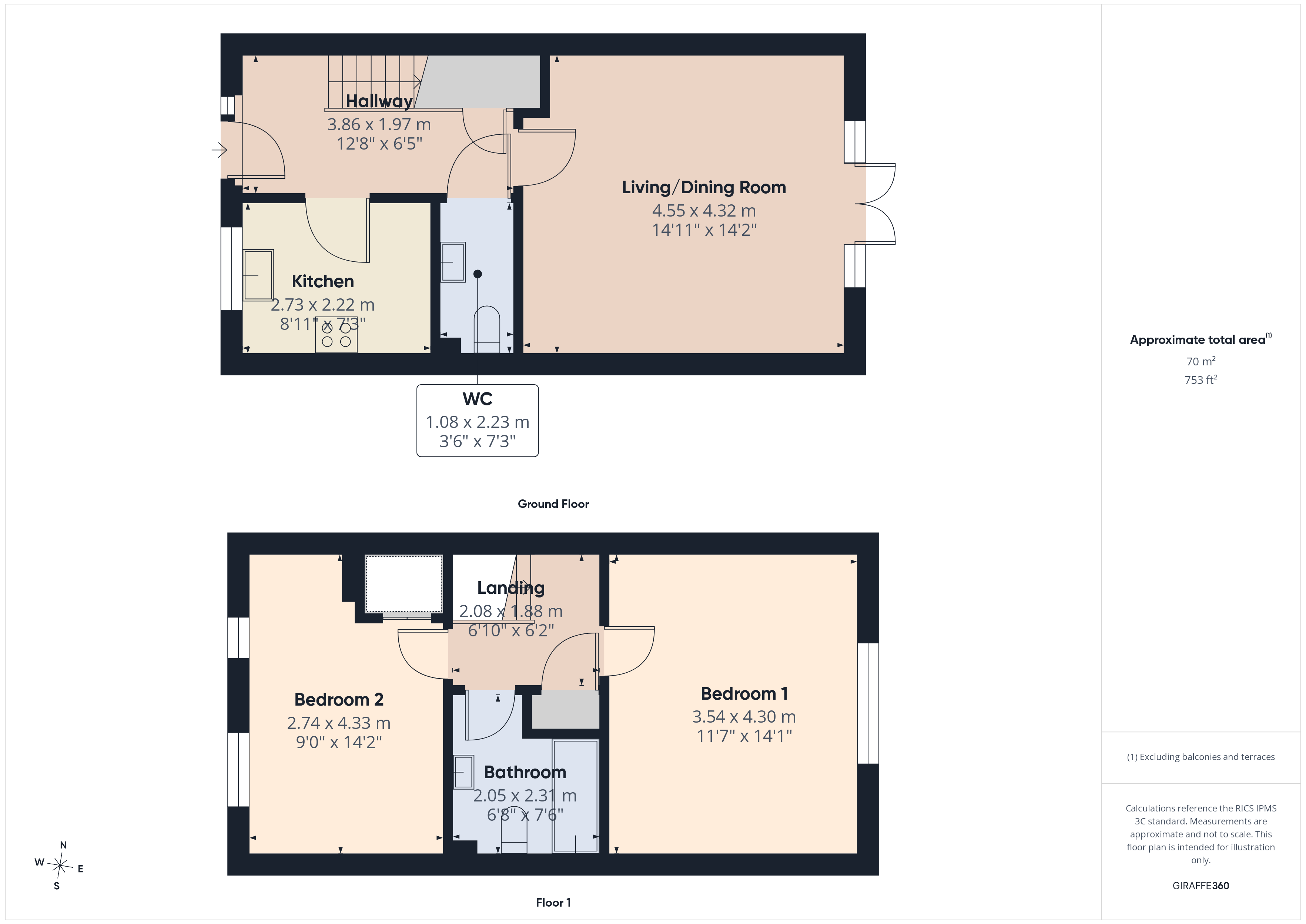 53, Norbury Road, Middlesex floorplan