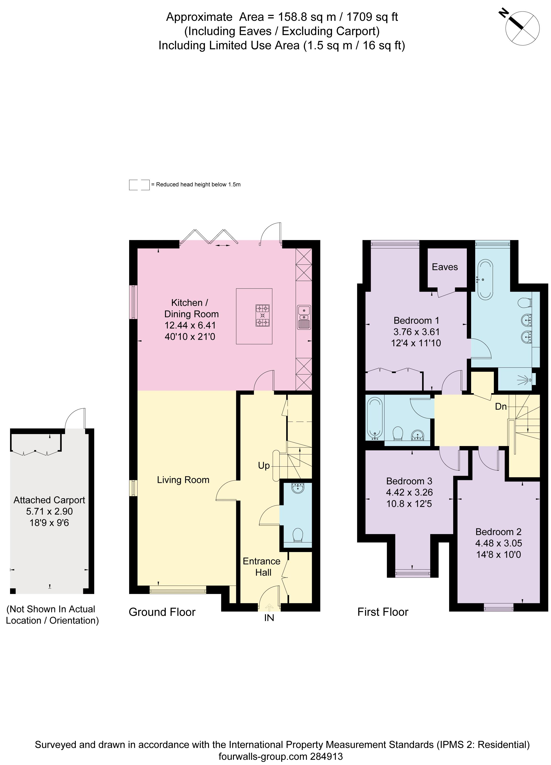 Flexlands Place, Chobham, Woking GU24, 3 bedroom semidetached house