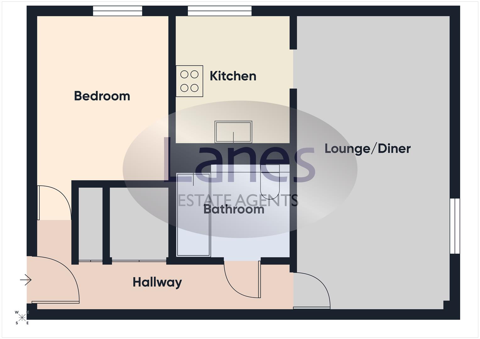 67, Landau Way, Broxbourne floorplan