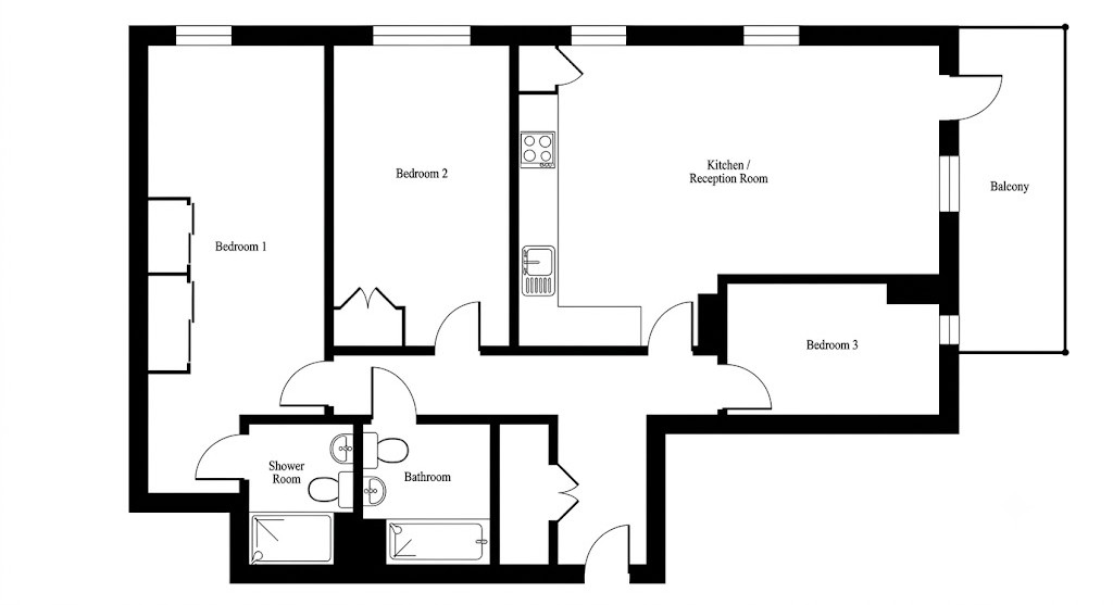 Westmoreland Road, London floorplan