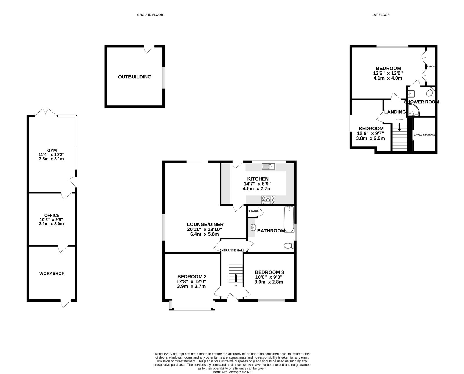105, Botley Road, Southampton floorplan