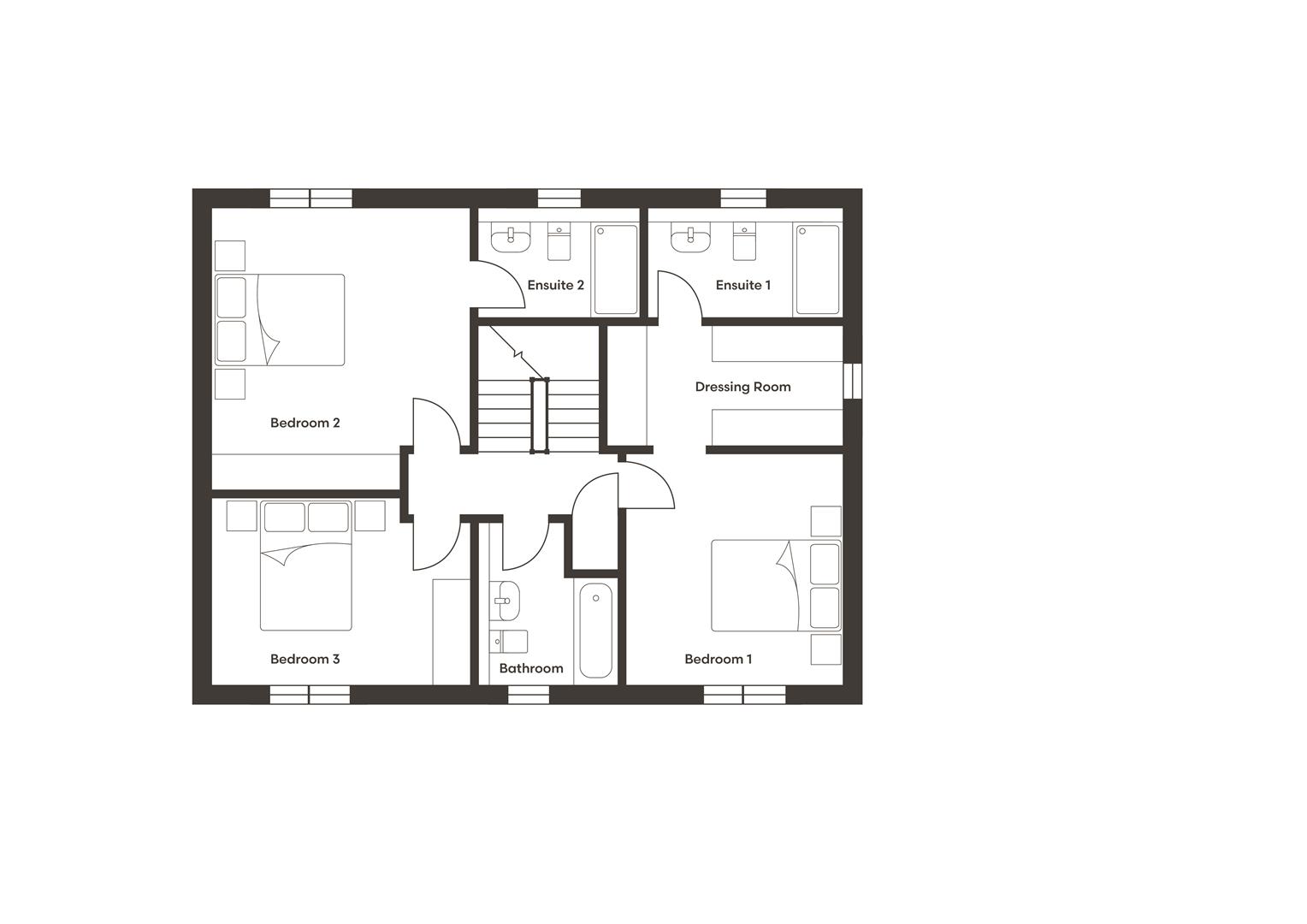 Plot 59, Winster, Appleton View, Shuttlewood Road, Bolsover floorplan