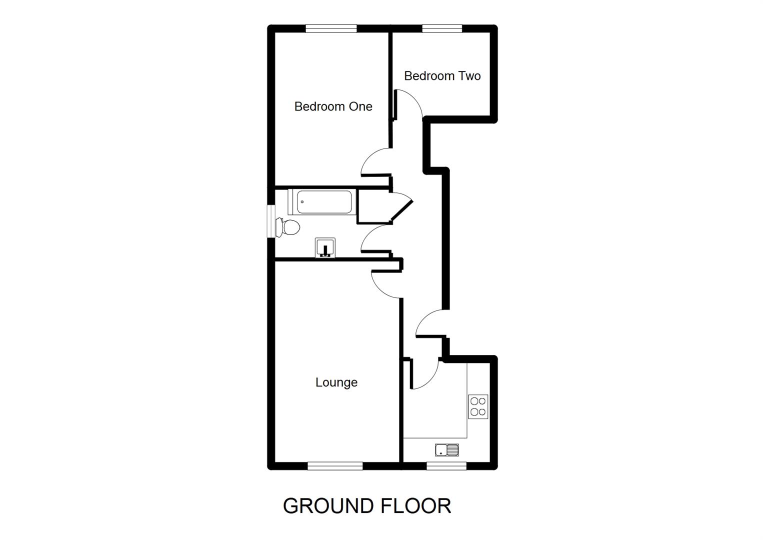 2 Bedrooms Flat for sale in St. Dunstans Road, Worthing BN13