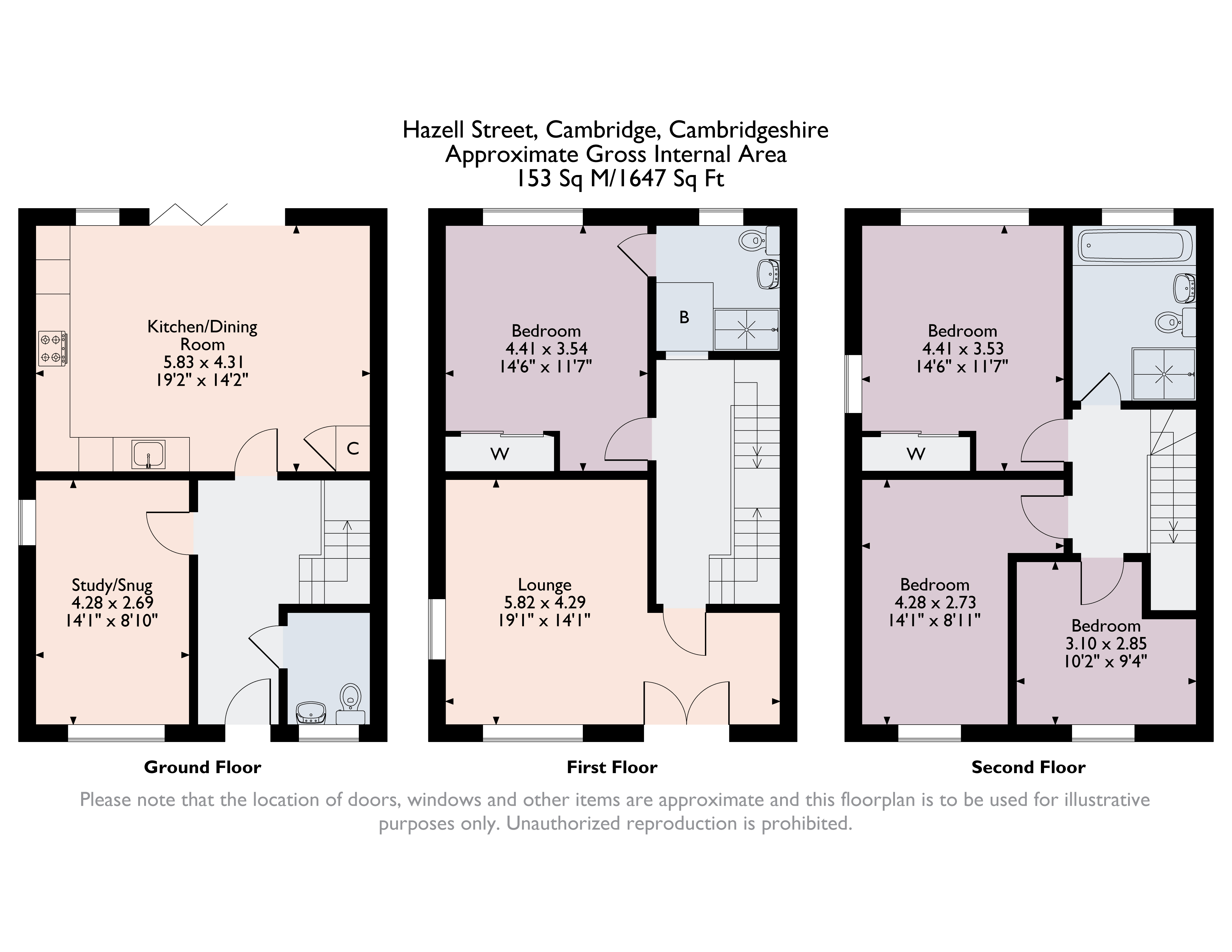 1, Hazell Street, Cambridgeshire floorplan