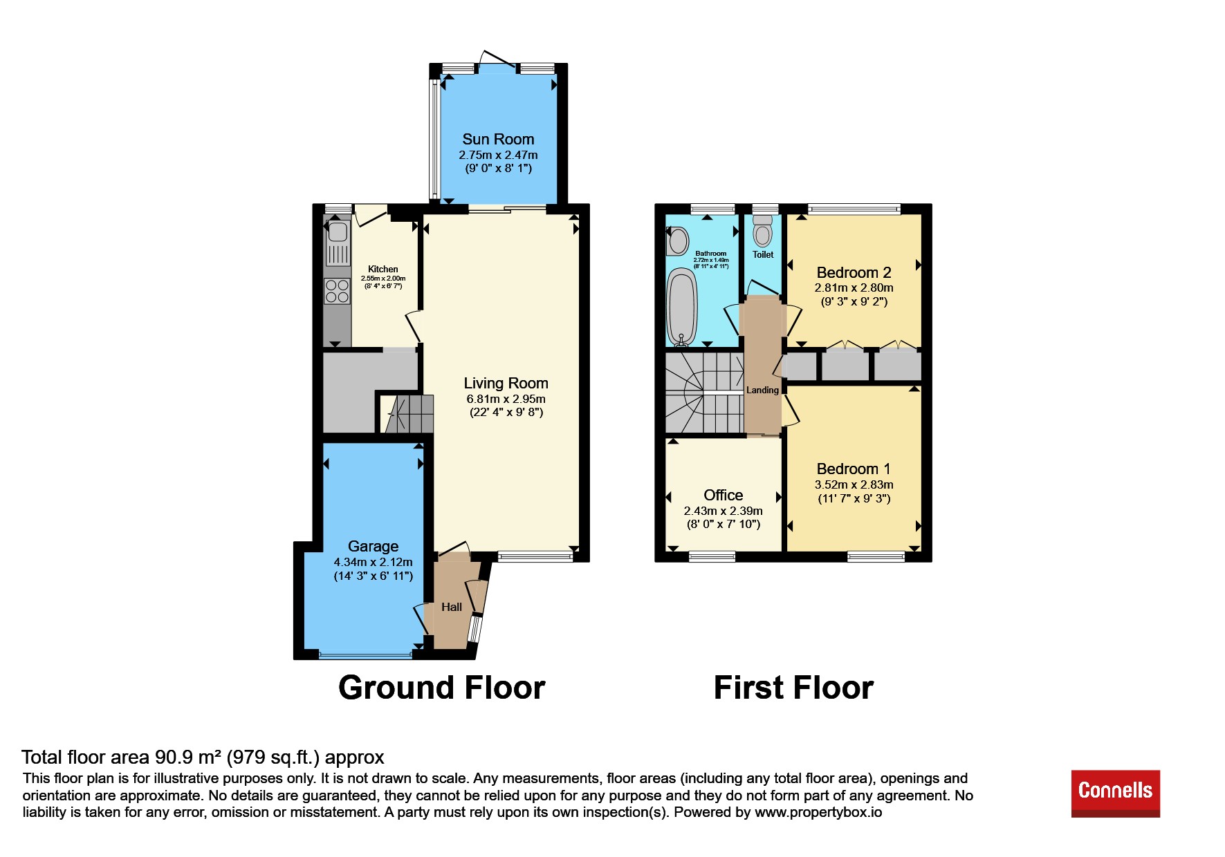 7, Finians Field, HORSHAM floorplan