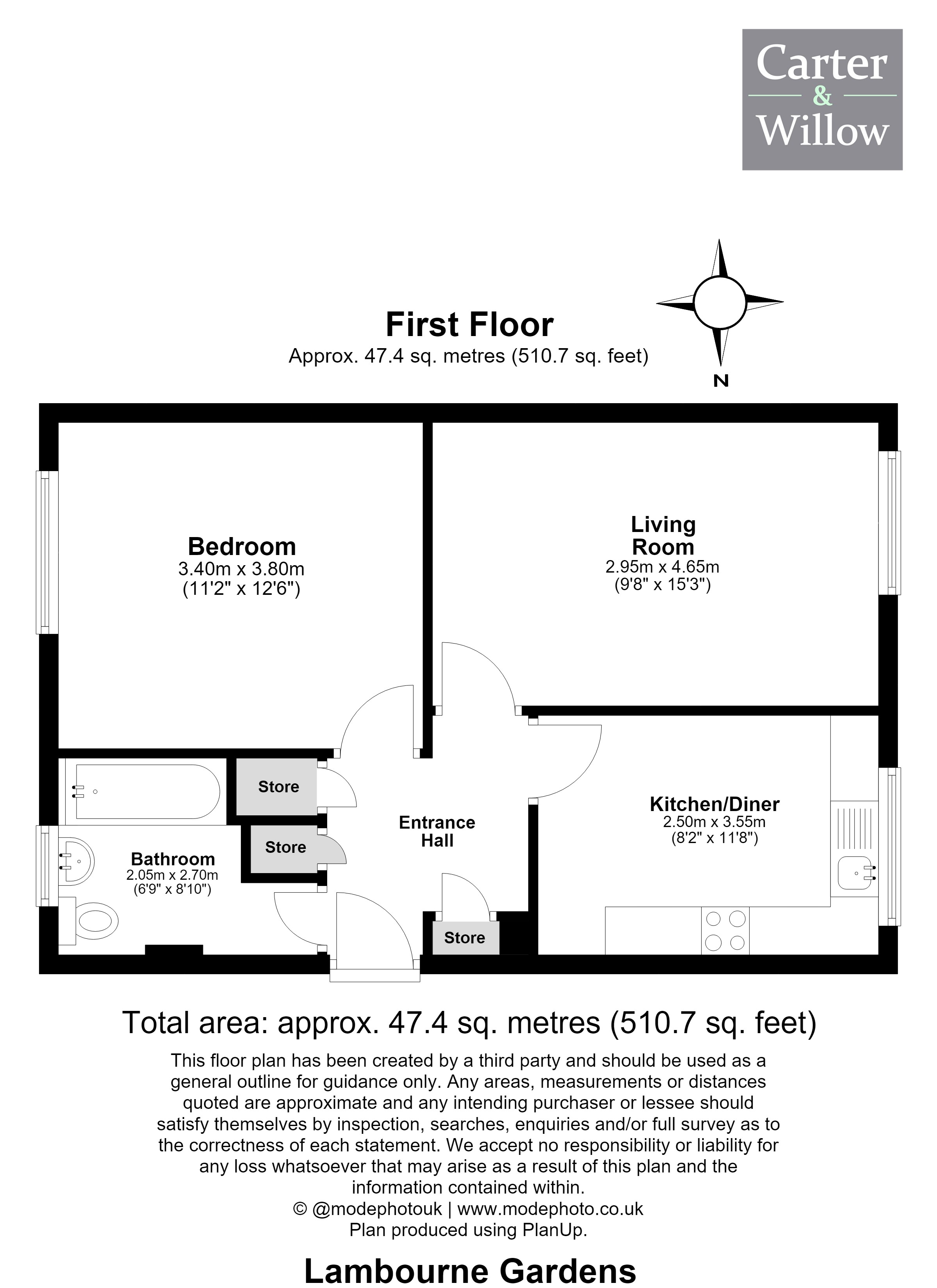 19, Lambourne Gardens, Barking floorplan