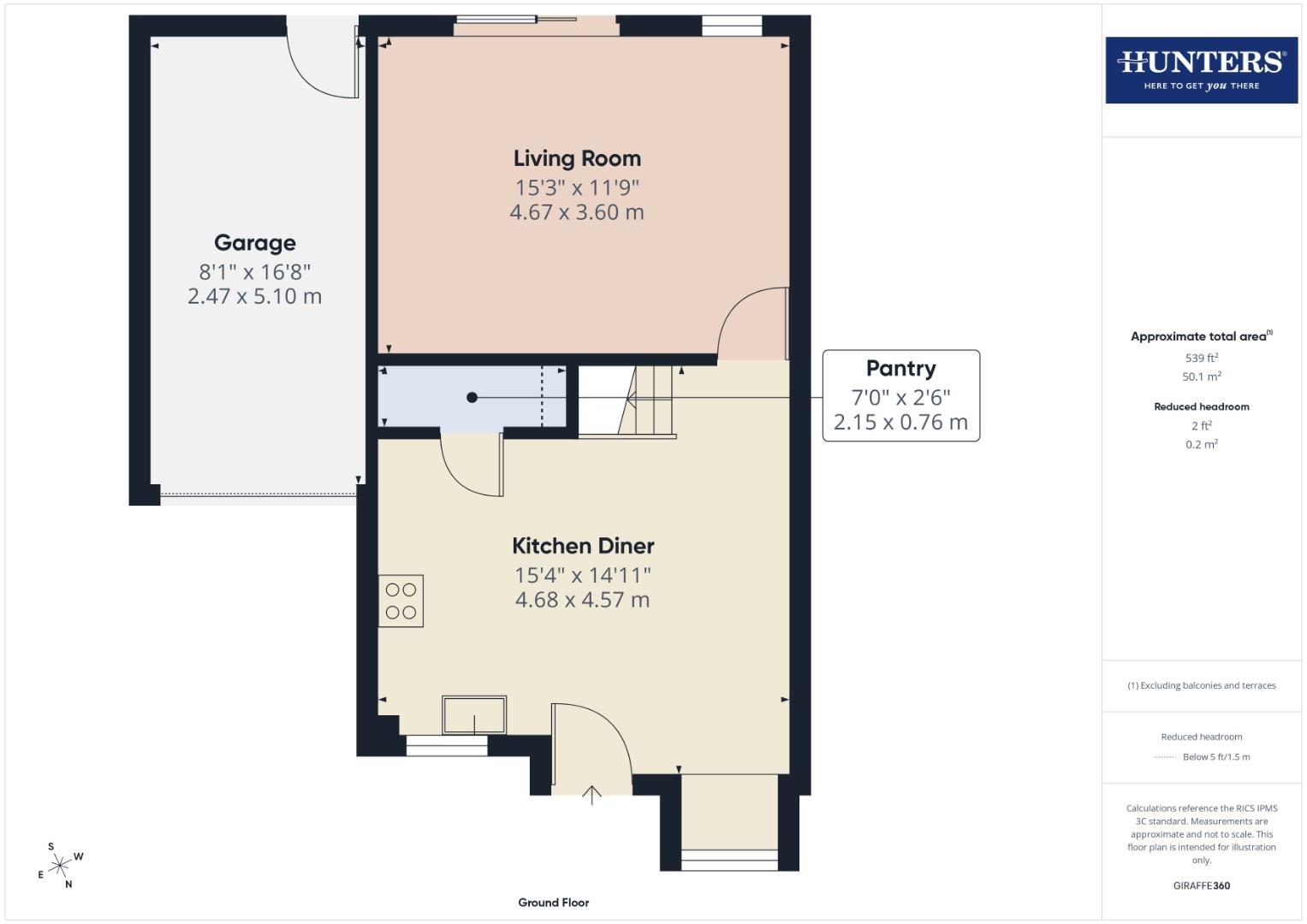 7, Elm Close, Kendal floorplan