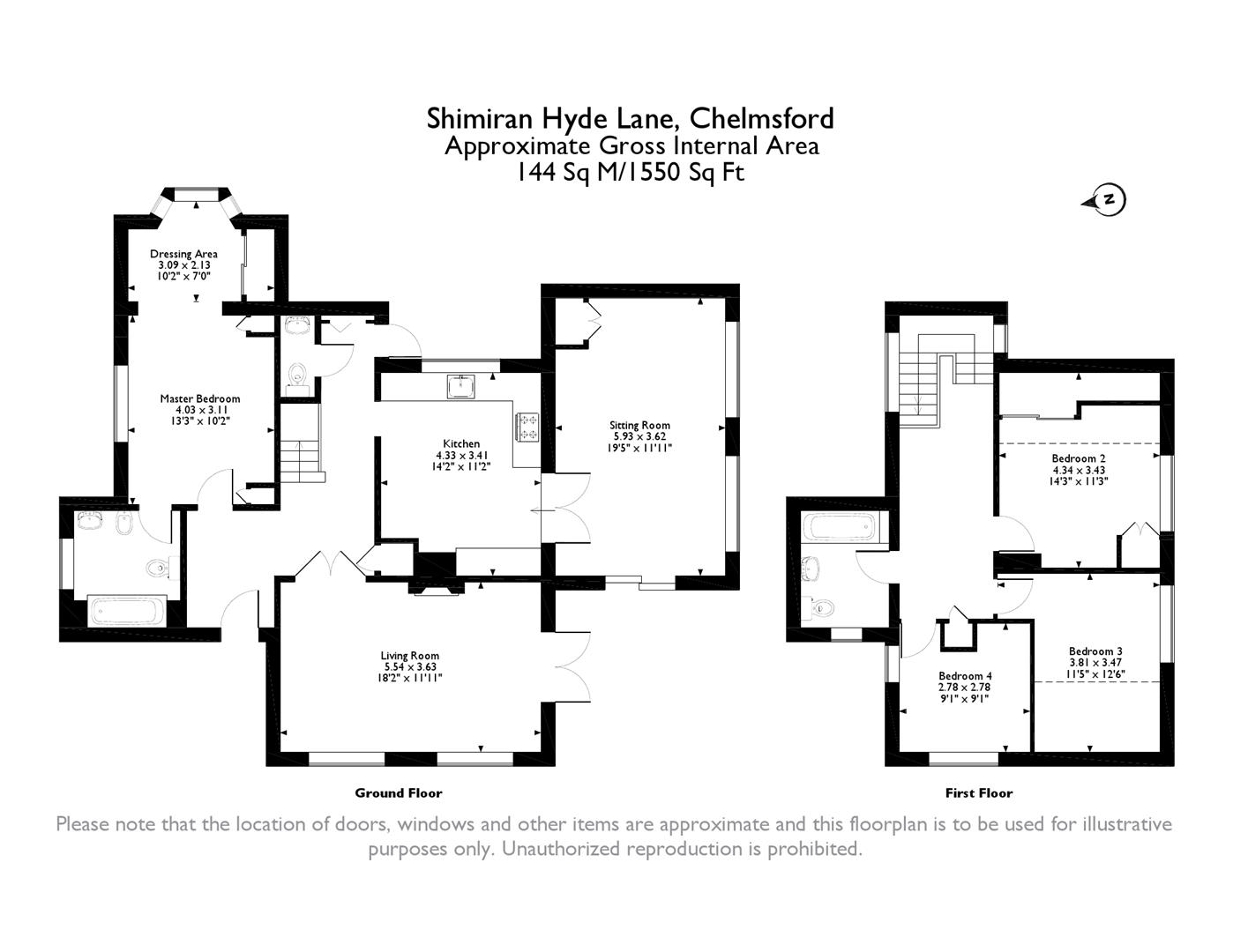 4 Bedrooms Detached house for sale in Hyde Lane, Danbury, Chelmsford CM3