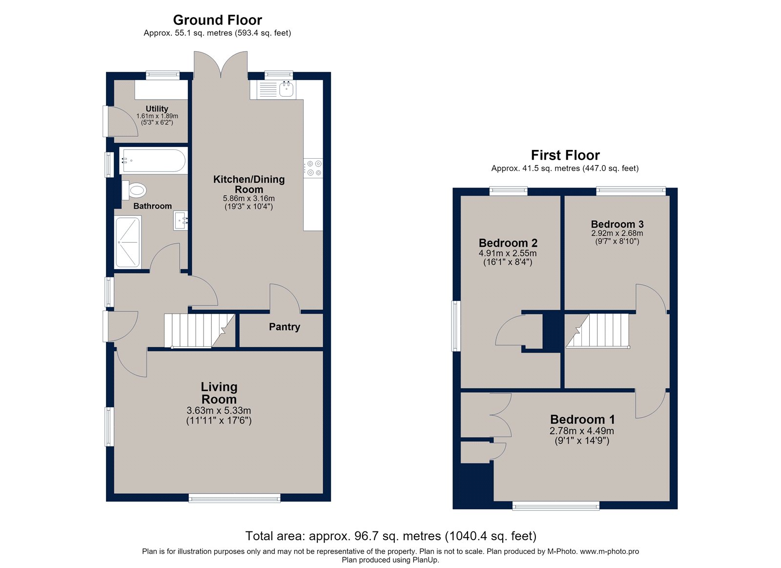 27, Mauntley Avenue, Northamptonshire, NN14 floorplan