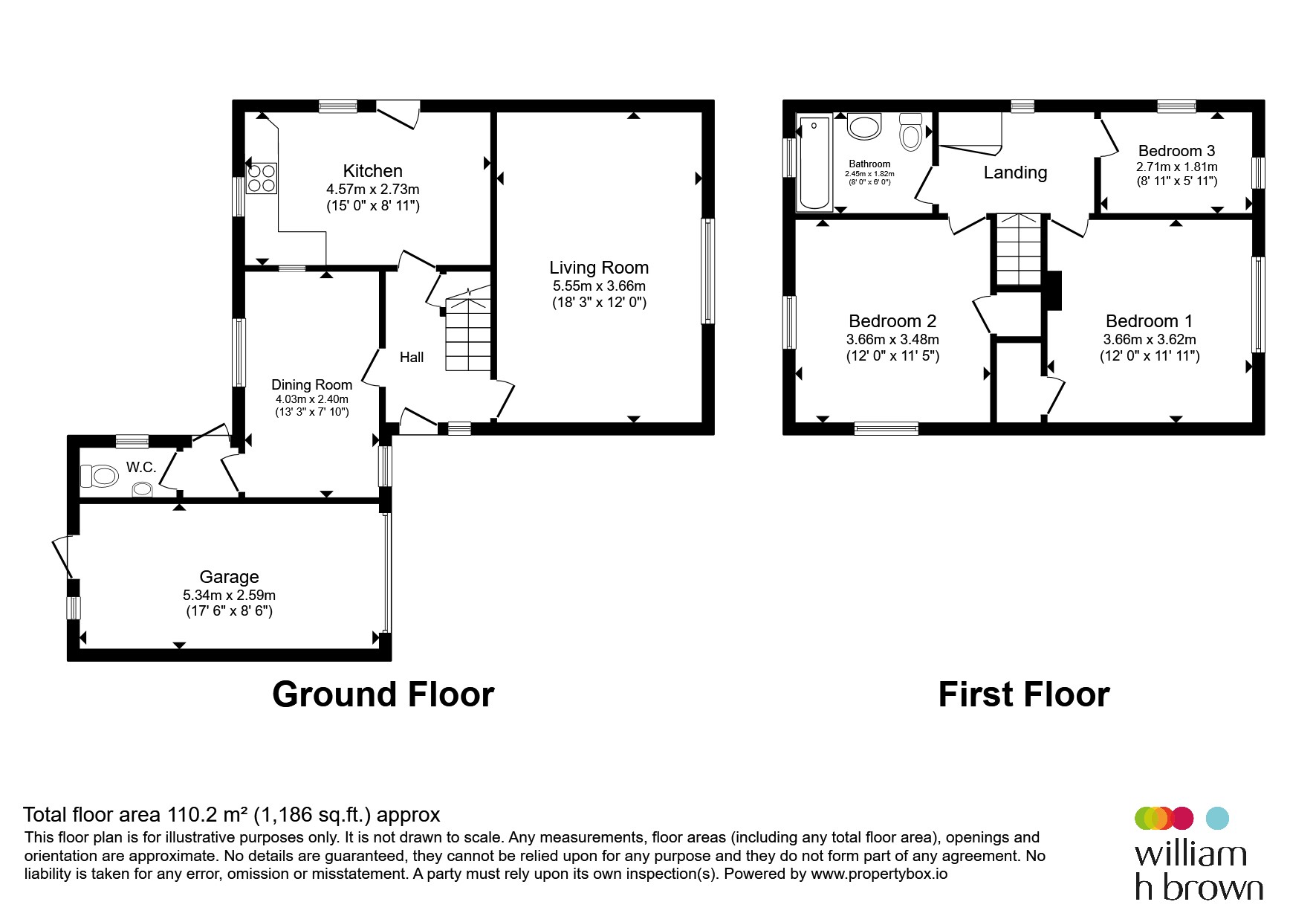 11, St. Peters Close, Ipswich floorplan