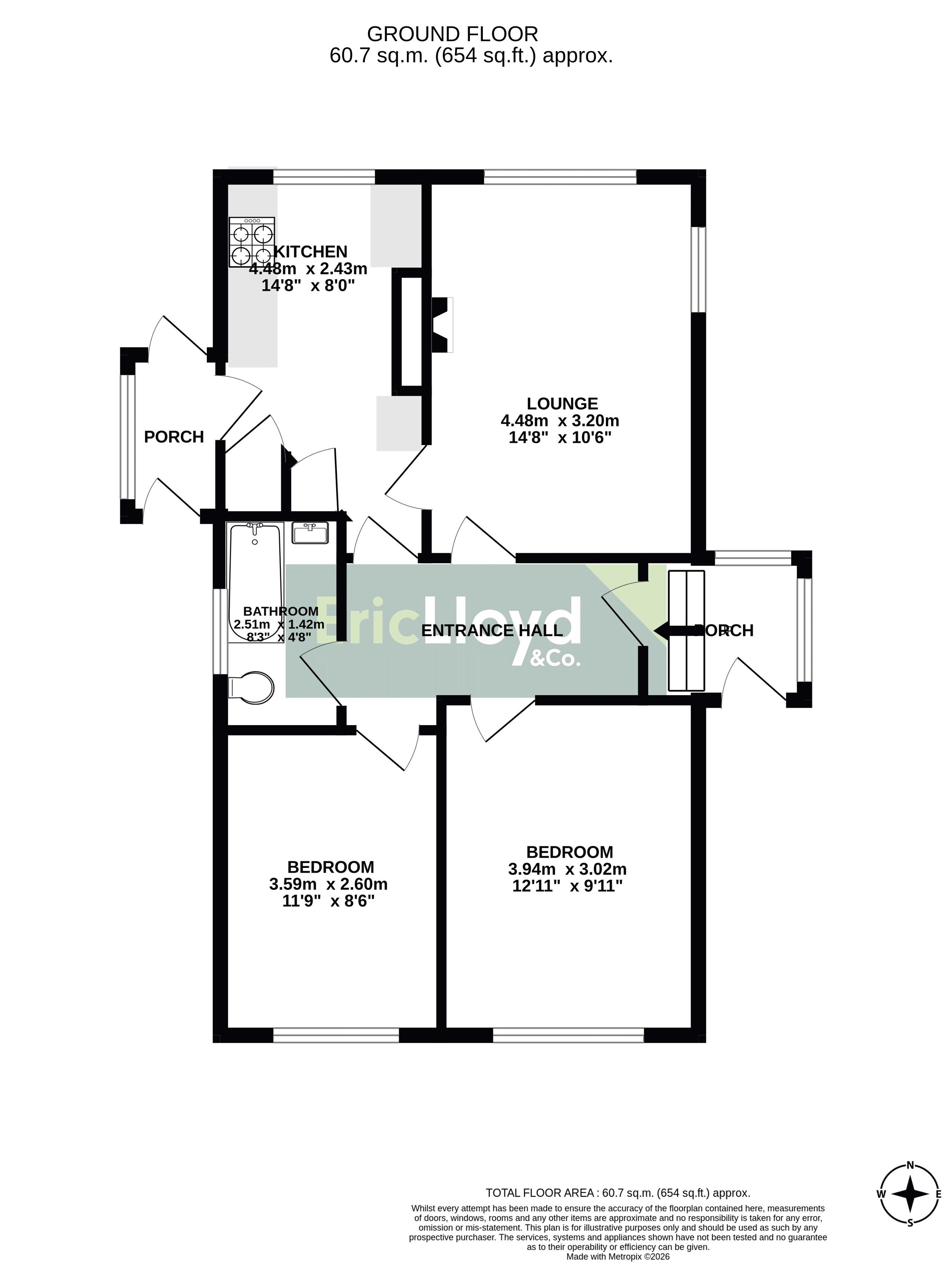 Penwill Way, Paignton floorplan
