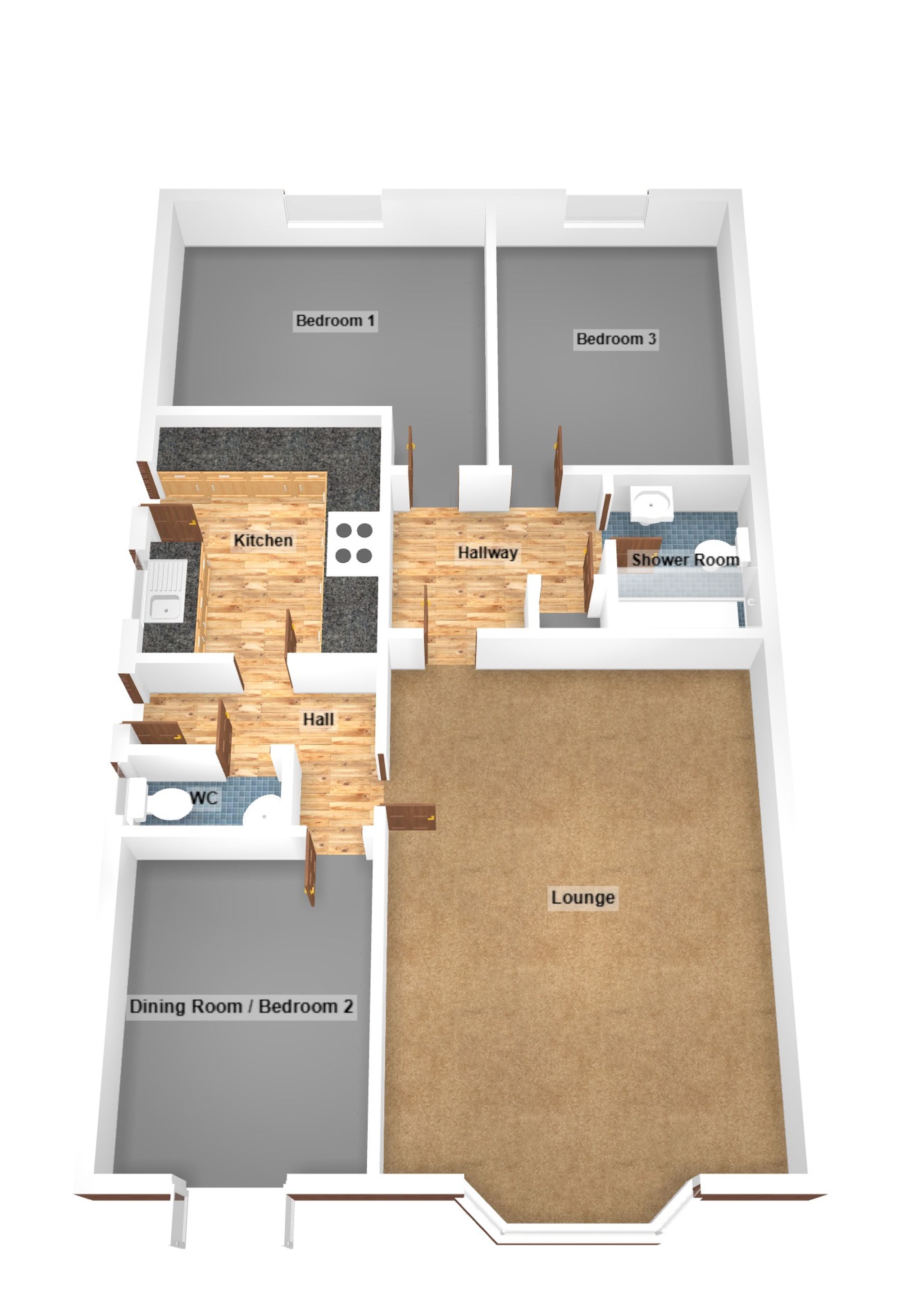 60 Gwaun Afan, Port Talbot floorplan