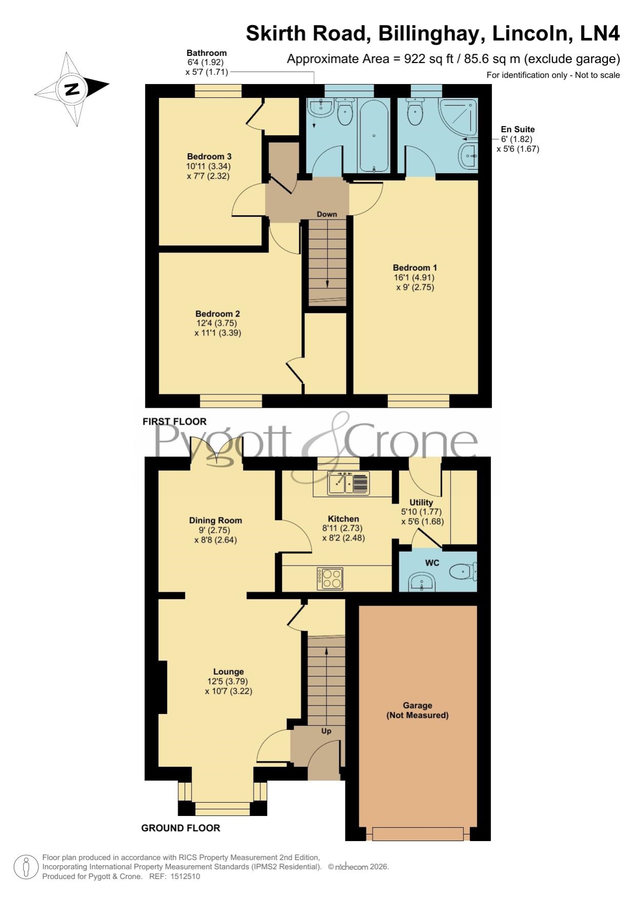 73, Skirth Road, Lincoln floorplan
