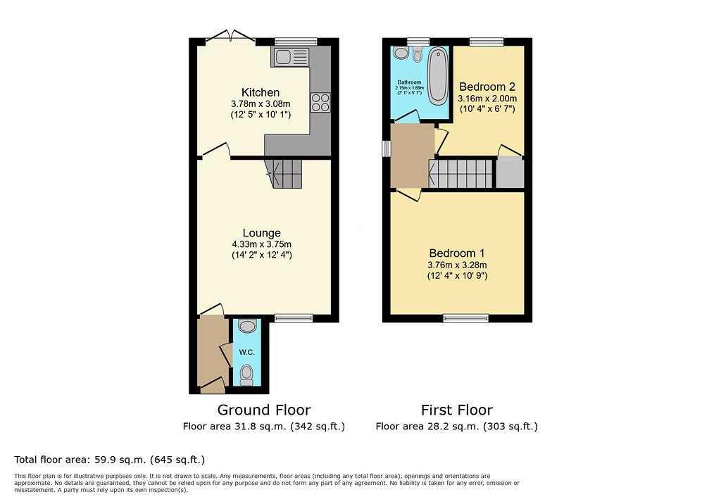 39, Greenacres, Birmingham floorplan