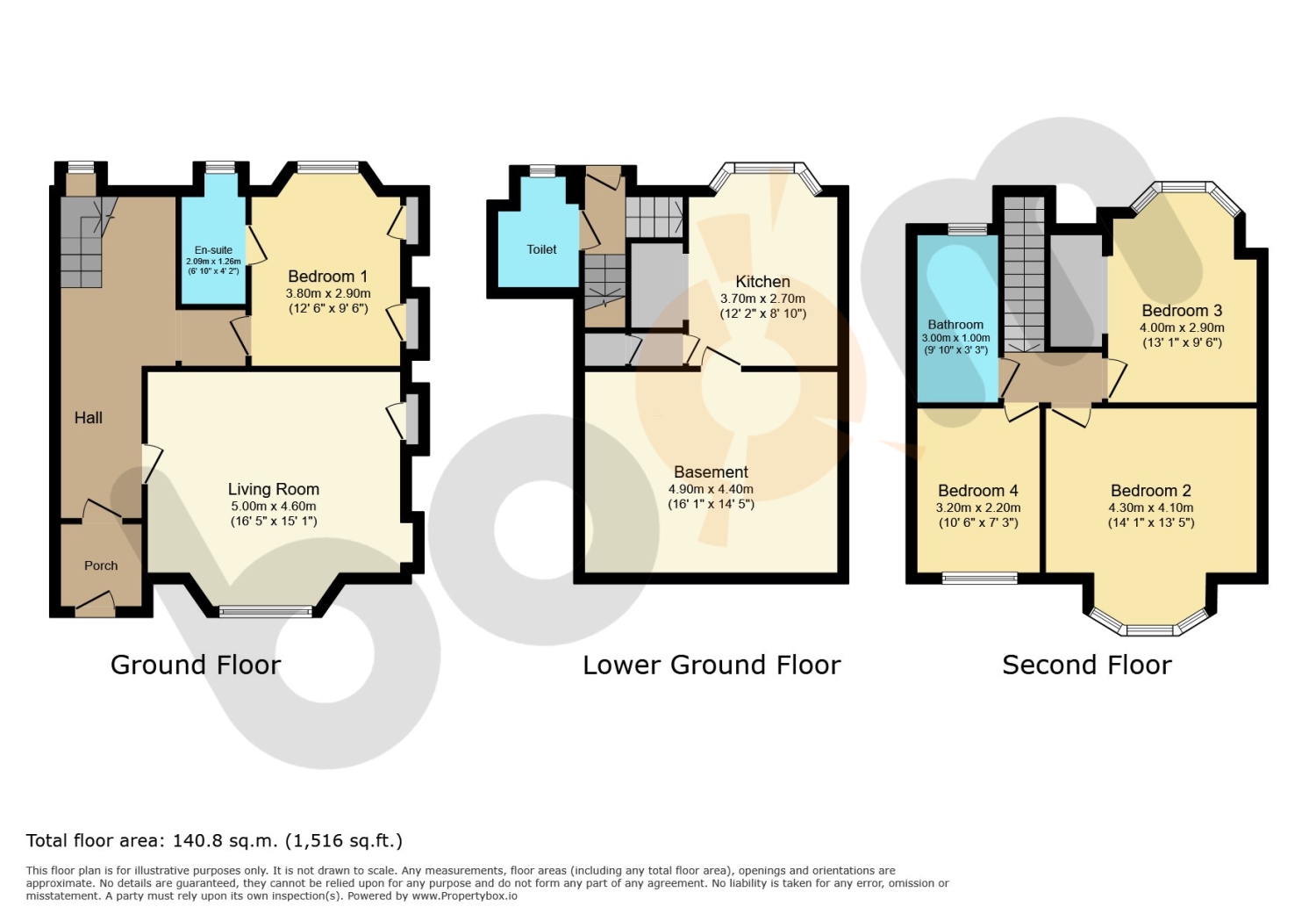 6, Townend Street, Dalry floorplan