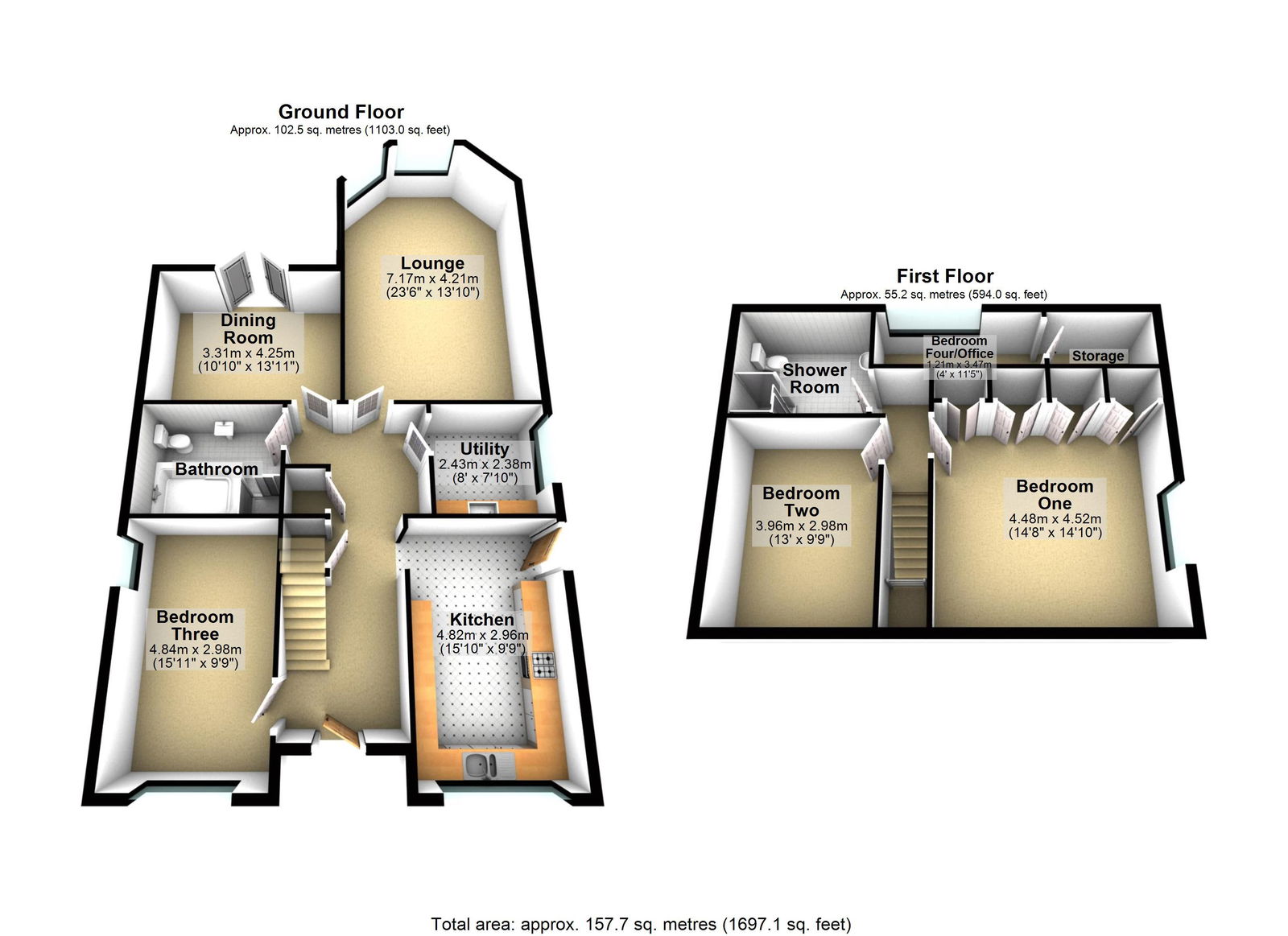 38a, Rugeley Road, Burntwood floorplan