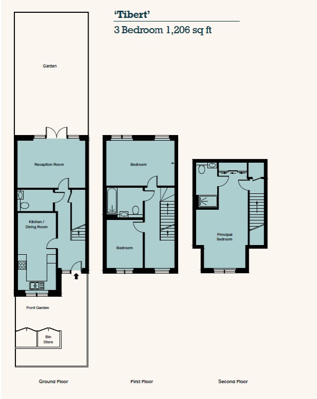 10, Reynard Way, Brentford floorplan