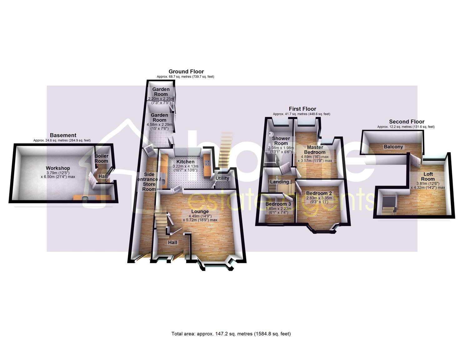 308, Wakefield Road, Stalybridge floorplan