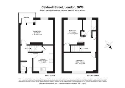 2 Bedrooms Flat for sale in Caldwell Street, London SW9