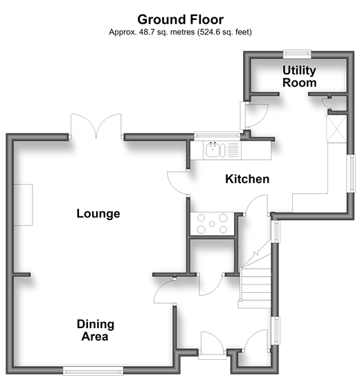 Herts Crescent Loose, Maidstone floorplan