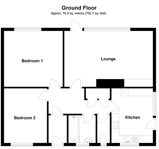 2 Bedrooms Detached bungalow for sale in Greenacres Ring, Angmering, West Sussex BN16