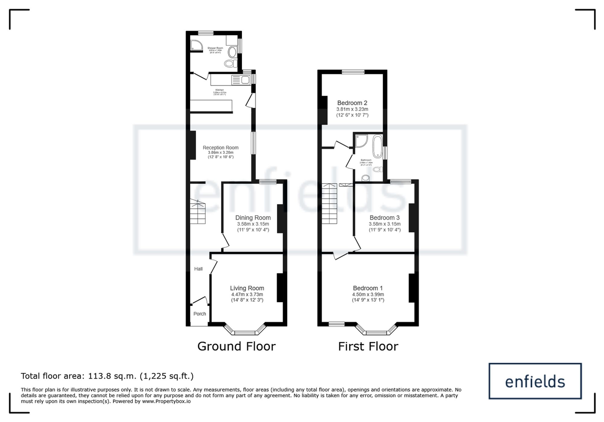 265 Millbrook Road West, Southampton floorplan