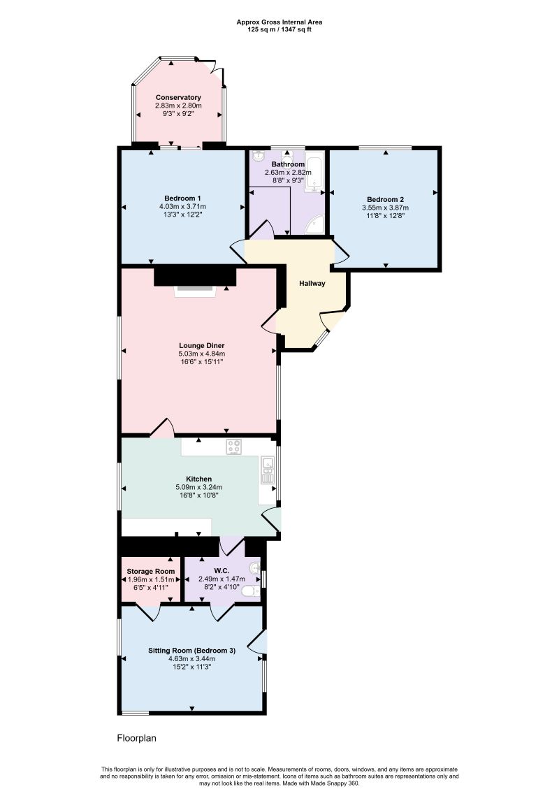 Woodford, Llangunnor Road, Carmarthen floorplan