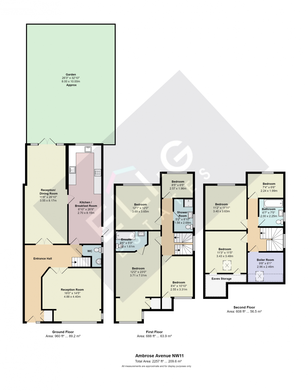 18 Ambrose Avenue, London floorplan
