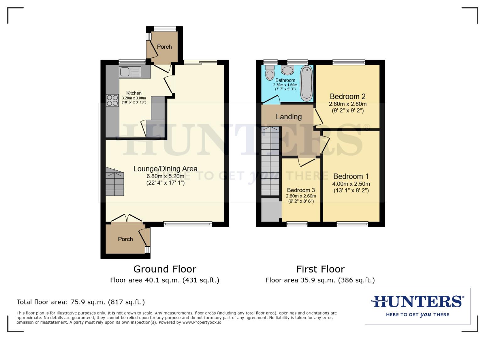 9, Prospect Walk, Selby floorplan