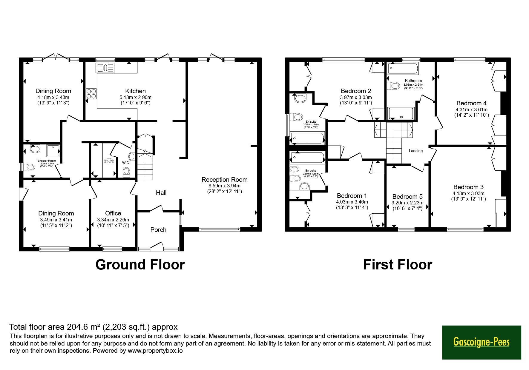 45, Robin Hood Lane, London floorplan