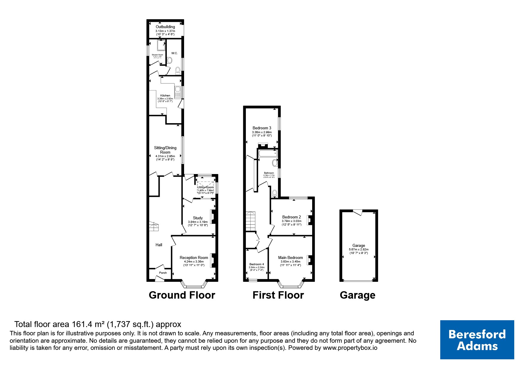 1, High Terrace, Isle of Anglesey floorplan
