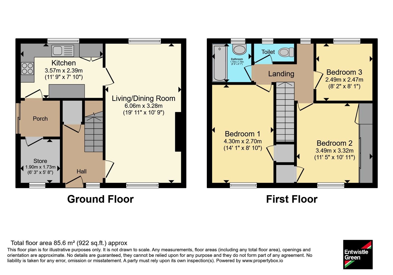 28, Colton Road, Merseyside floorplan