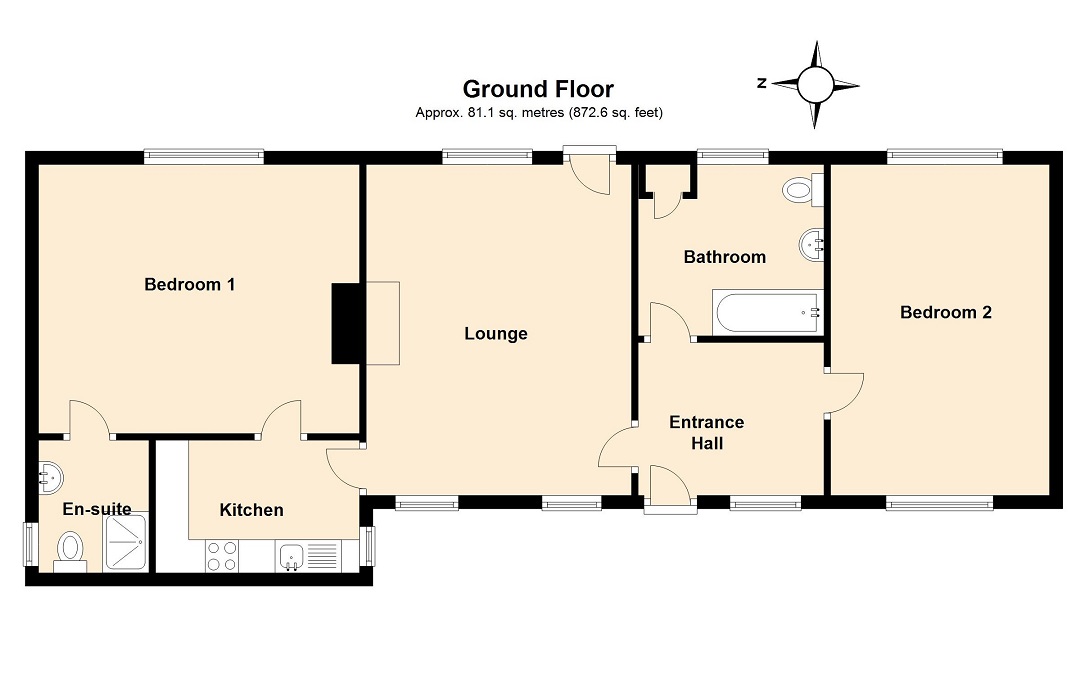 2 Bedrooms Cottage for sale in Stable Courtyard, Graylands Estate, Horsham RH12