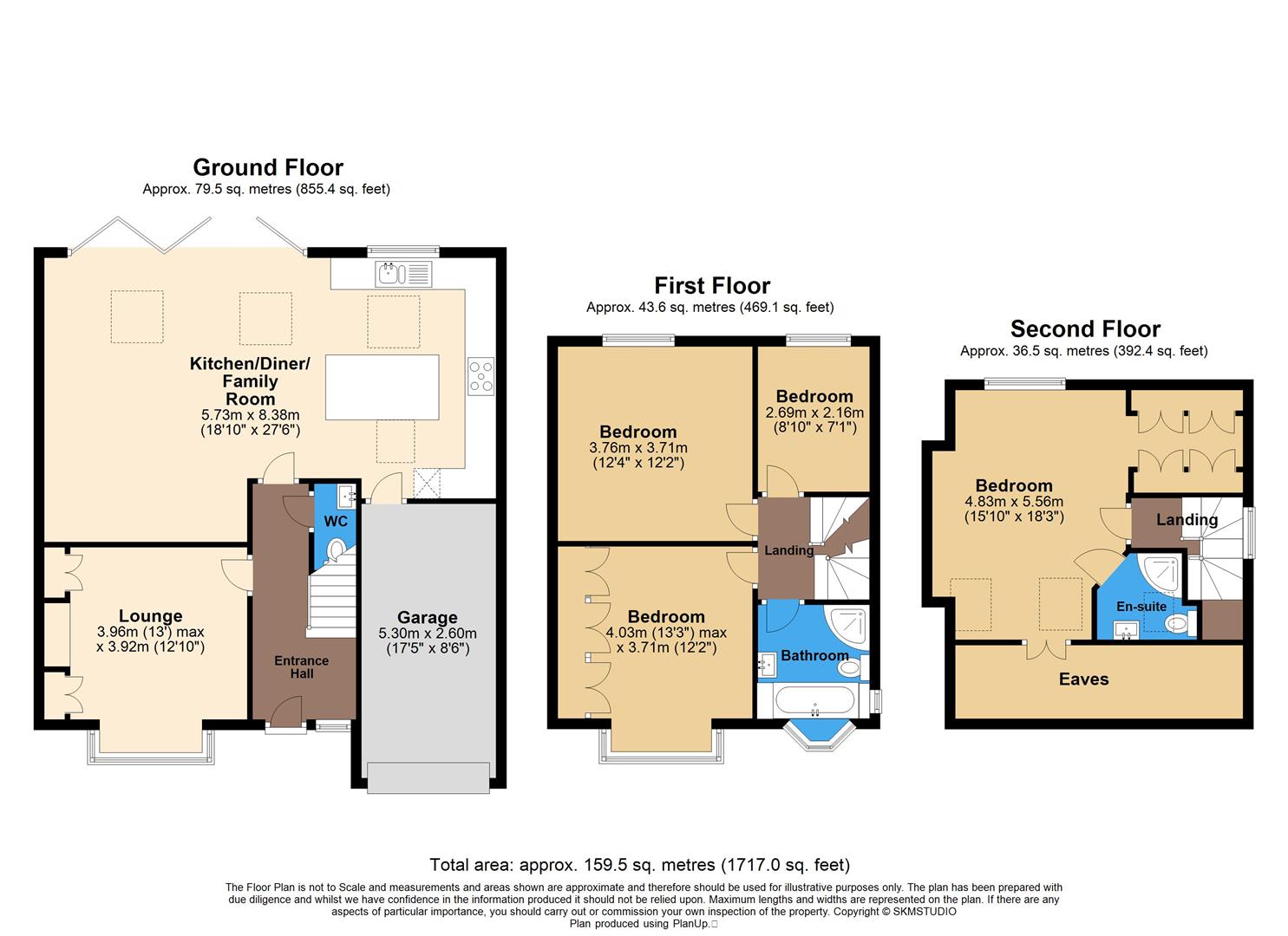 64, Harpenden Road, St. Albans floorplan