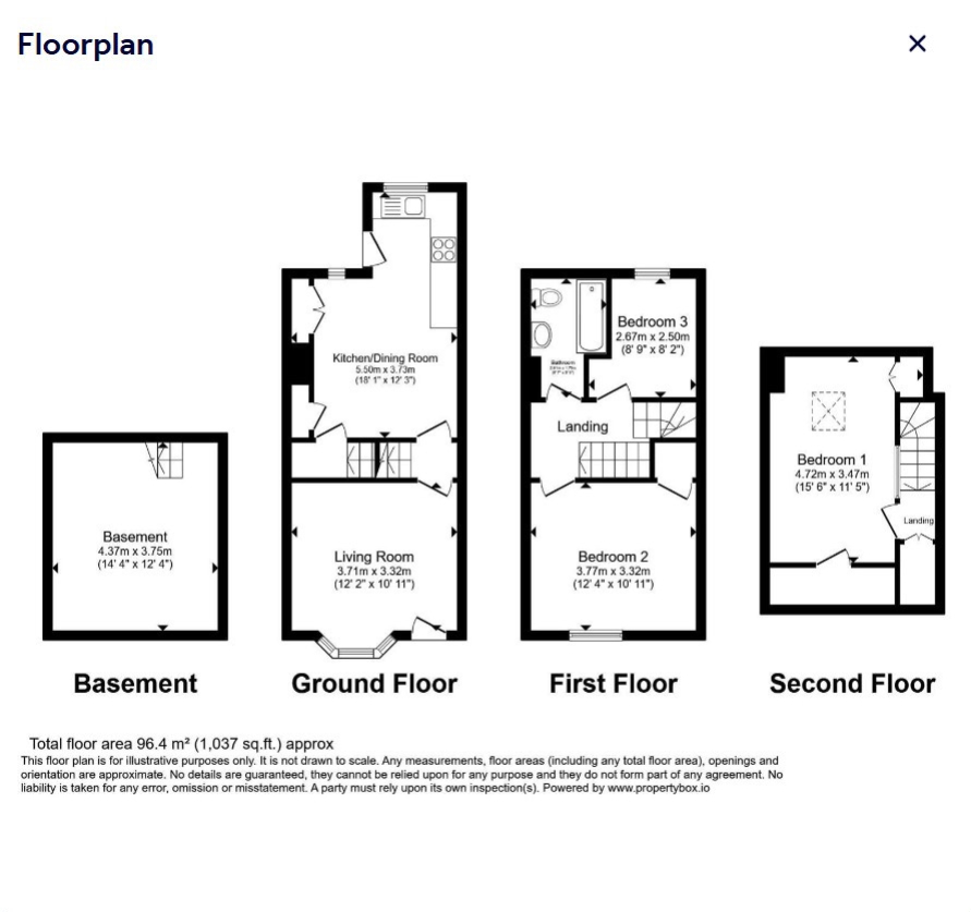 Graham Road, Sheffield floorplan