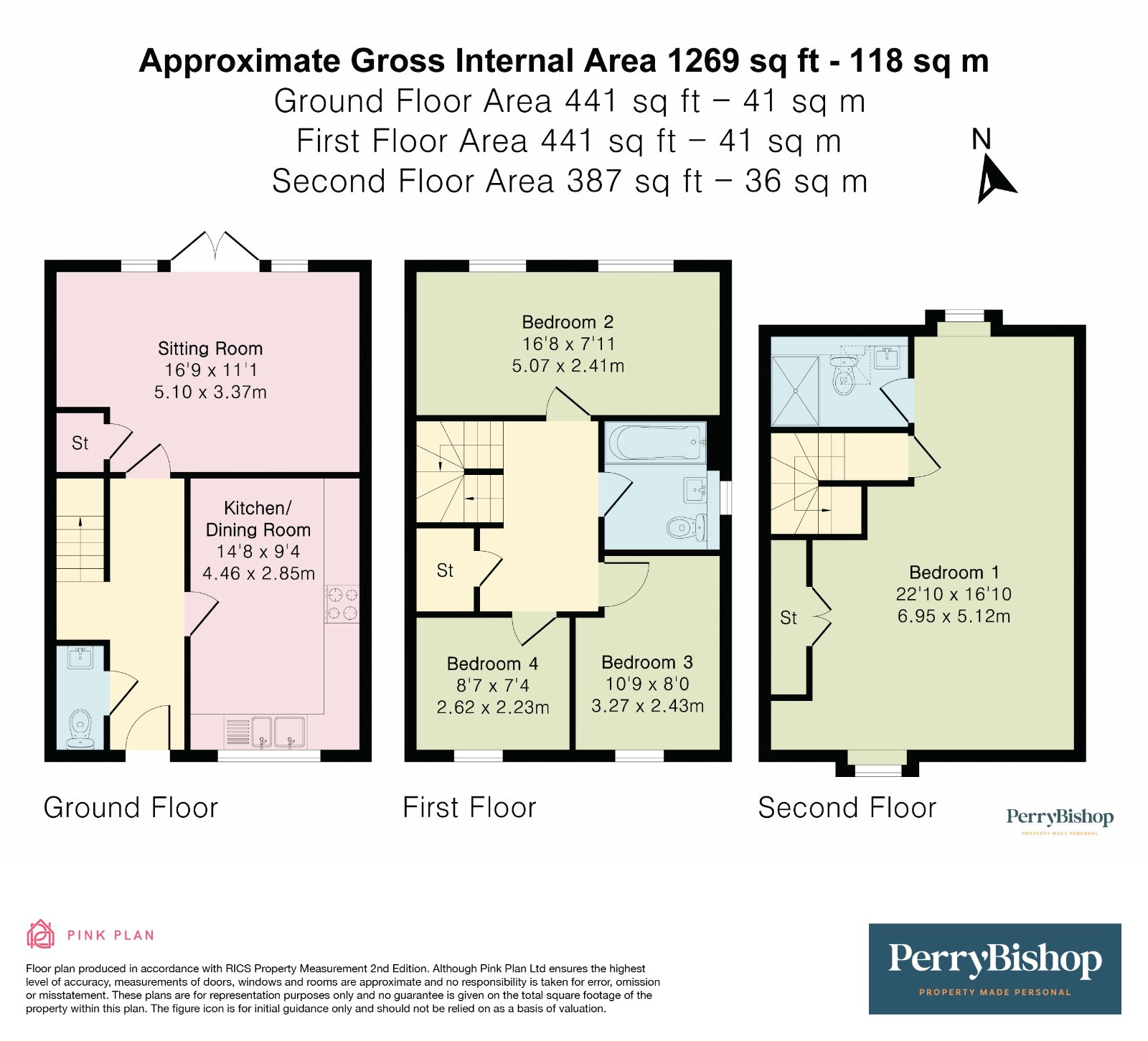 41, Mercer Way, Tetbury floorplan