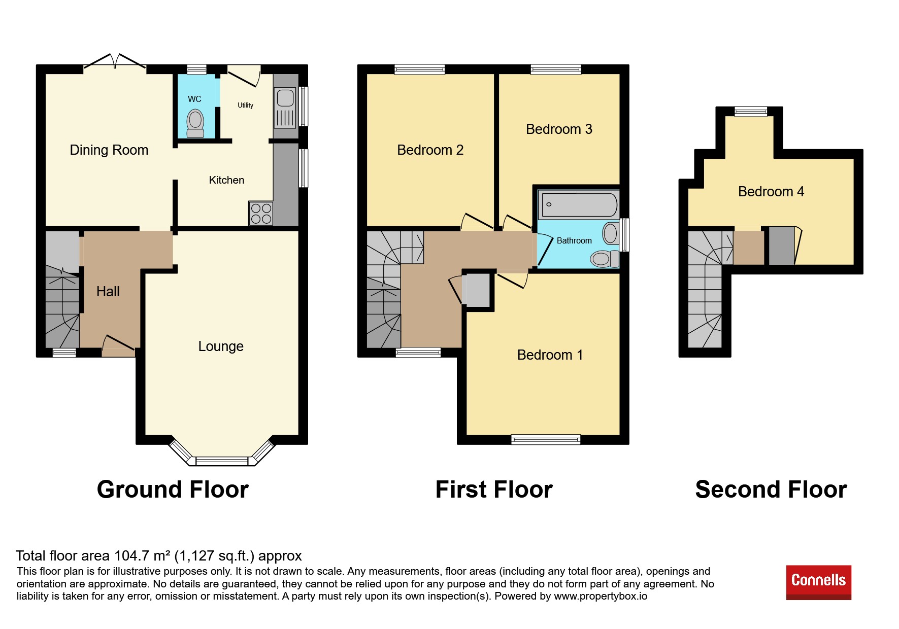 291, Deans Road, Wolverhampton floorplan
