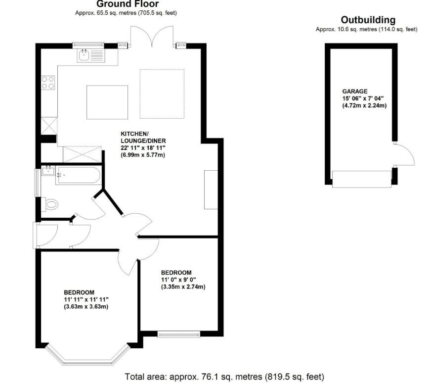 16, Church Hill Wood, Orpington floorplan