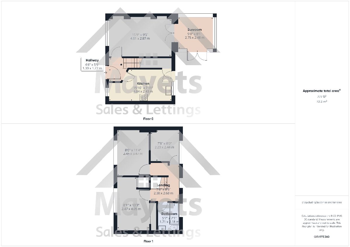 65 Laxey Road, Blackburn floorplan