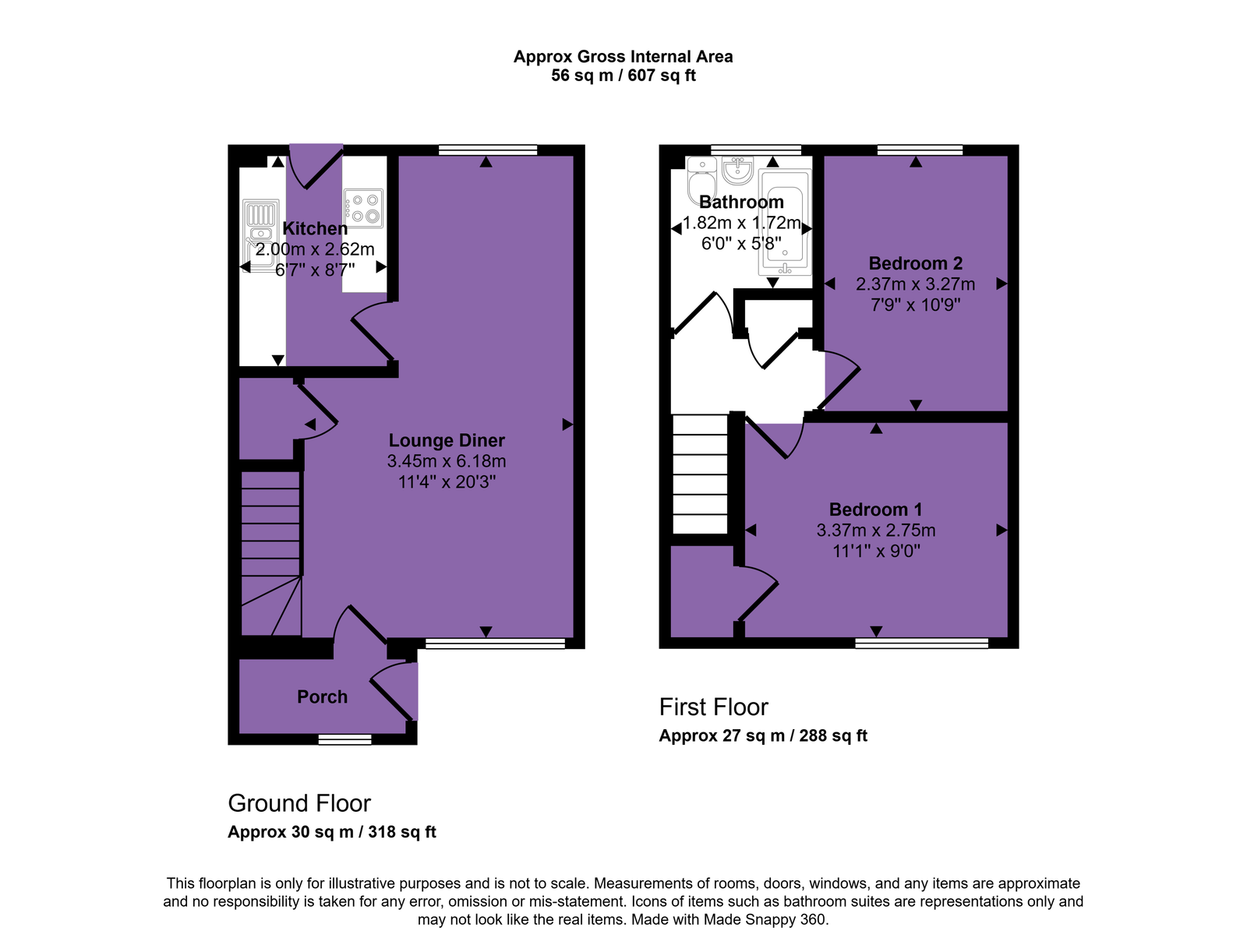 11, Calside Drive, Dumfries floorplan