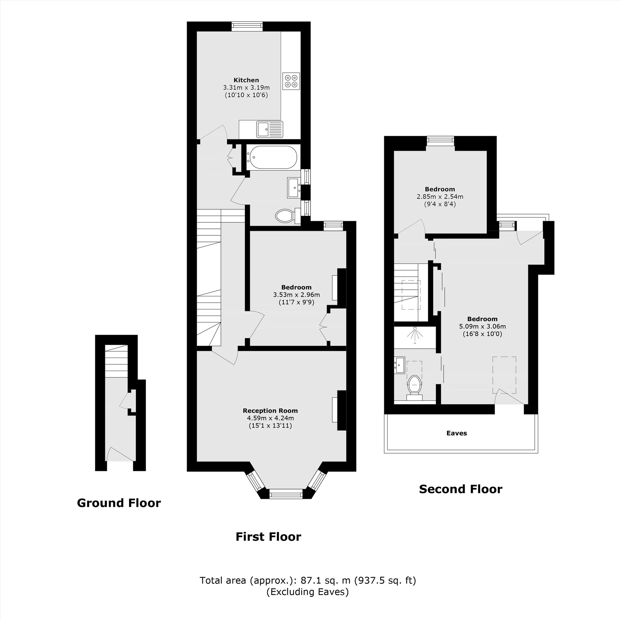 Church Path, London floorplan