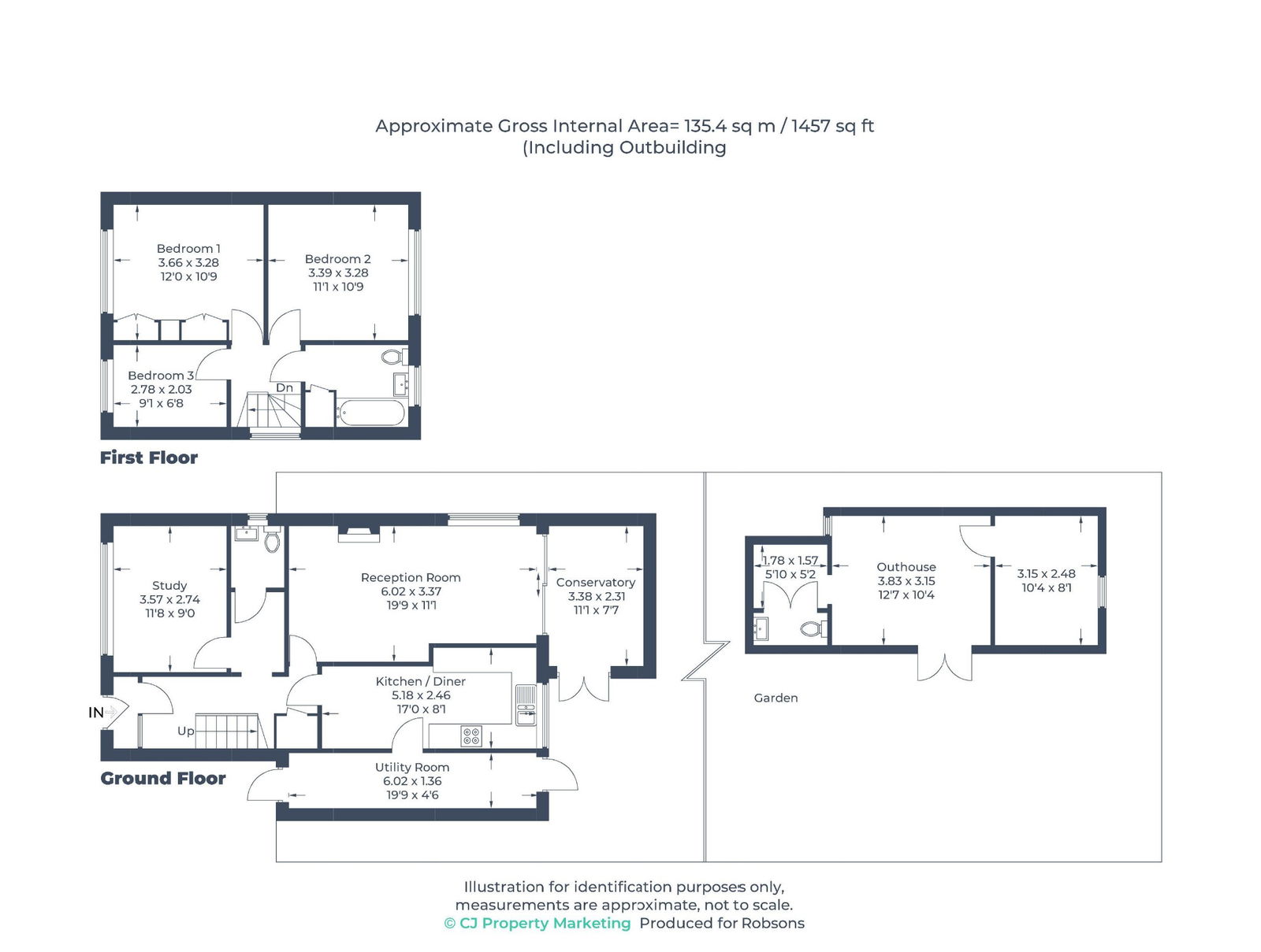 60, Denham Way, Rickmansworth floorplan